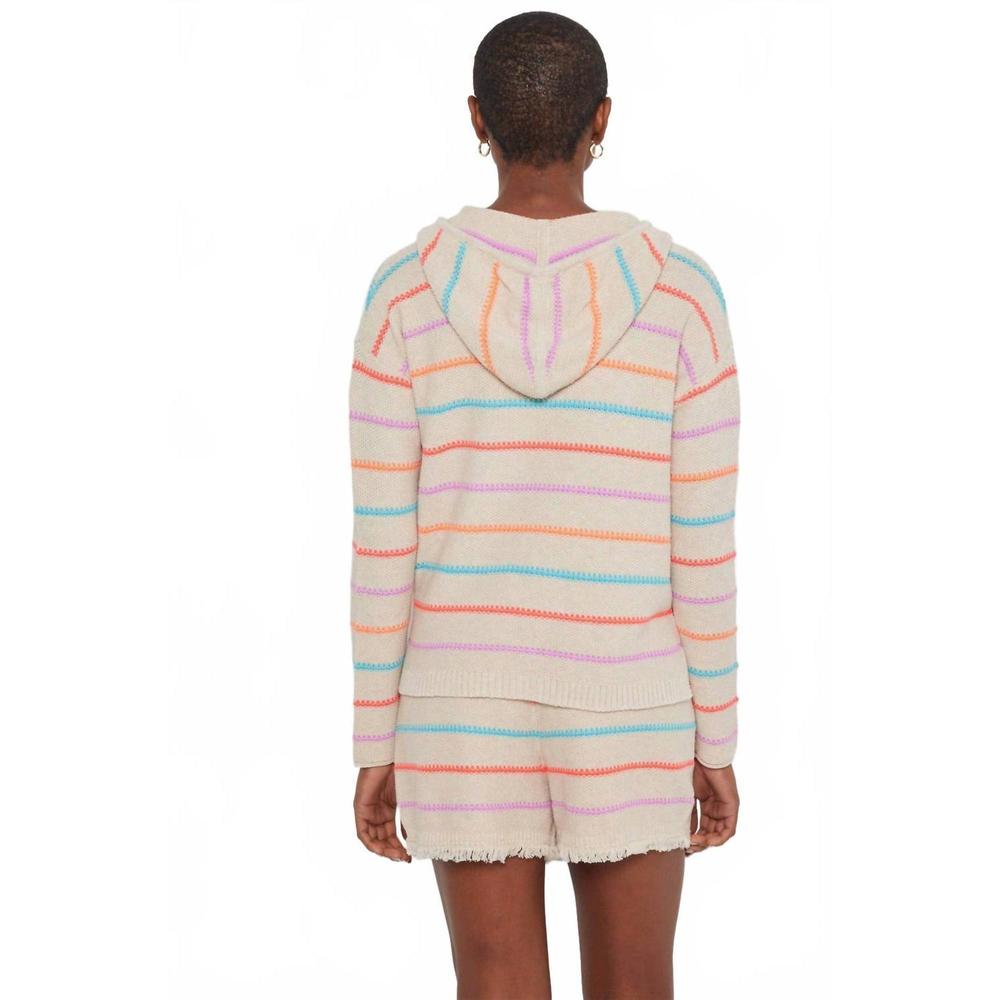 NEW LISA TODD quick stitch hoodie in almond - Picture 2 of 3